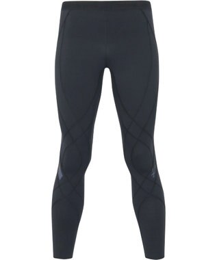CW-X 【MEN】 CW-X スポーツタイツ 下半身フルサポート 運動時の筋肉の疲労軽減 マラソン 球技 スキー スノーボード ナイトラン ロング 足首丈 メンズ HZO709 /ワコール ブラック