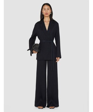 JOSEPH プリーツジャガード　ジャケット Black