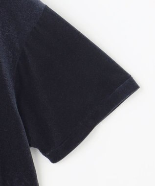 自由区 L 【SHIHOさん着用】シアーベロア カットソー ネイビー