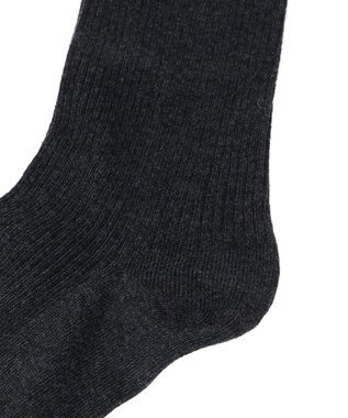 Green Parks Ｍｉｆｆｙ／ワンポイントリブハイソックス Charcoal Gray