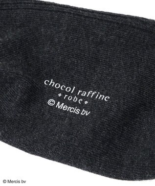 Green Parks Ｍｉｆｆｙ／ワンポイントリブハイソックス Charcoal Gray