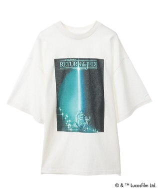 Green Parks ＳＴＡＲ　ＷＡＲＳ／グラフィック半袖ＢＩＧＴＥＥ White