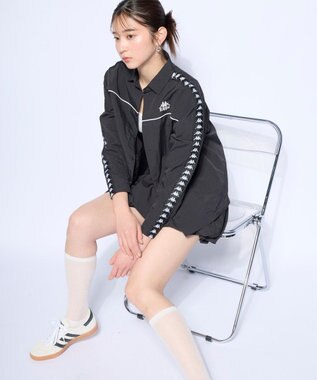 OP／FILA 【Kappa】バンダテープ ウーブンシャツジャケット