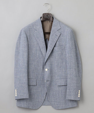 GOTAIRIKU 【完全オリジナル素材】タイワンタフタ ジャケット ダルブルー系