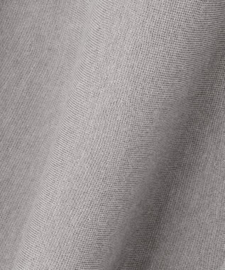 自由区 【セットアップ対応・洗える】ウールミラノニット スカート ライトグレー