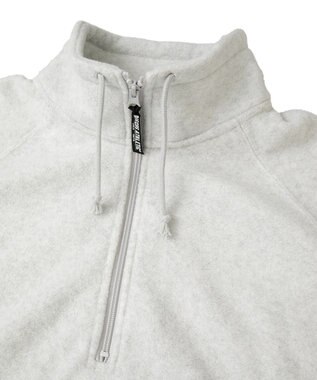 AMERICAN HOLIC Discus フリースハーフジッププルオーバー Oatmeal