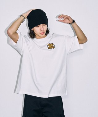 WEGO 【ユニセックス着用ITEM】サークルロゴBIGT（S） ホワイト