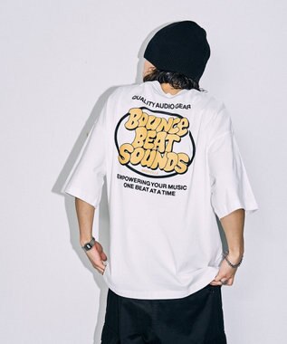 WEGO 【ユニセックス着用ITEM】サークルロゴBIGT（S） ホワイト