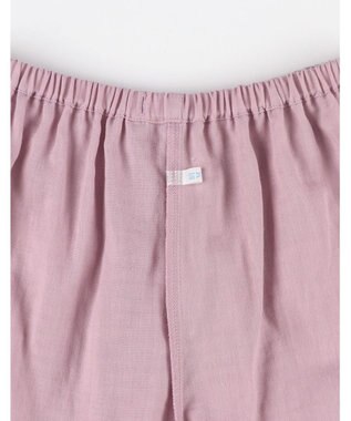 Wing パジャマ 綿100%(本体) 二重ガーゼ 5分袖 半袖 5分丈 レディース EP1002 ウイング／ワコール ロマンピンク