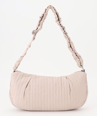 Y'SACCS 【Y’SACCS vous et】ギャザーショルダーヌビバッグ ベージュ