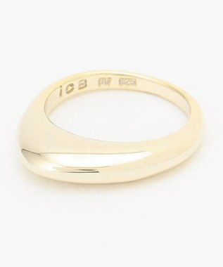 ICB SV925 ナローシルバーリング ゴールド系