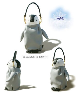 ROOTOTE 1155【シロクマ＆ペンギン】EU.ウイズルー.ファンファンアニマル-A 02：サウスポール