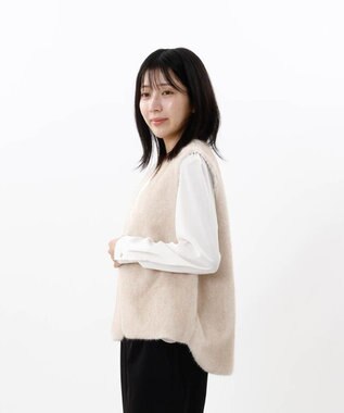 AURORA 【 Beaurance （ビューランス）】エコファージレ オフホワイト