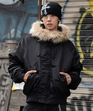 WEGO 【ユニセックス着用ITEM/MLサイズ展開】N2B ブラック