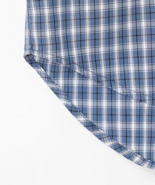 J.PRESS KIDS 【110-130cm】オックス チェックシャツ ブルー系3