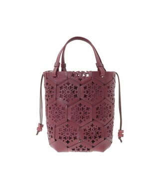 genten カレイド 手提げバッグ ワイン