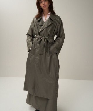 ATON WASHER NYLON | リーファーコート CHARCOAL GRAY