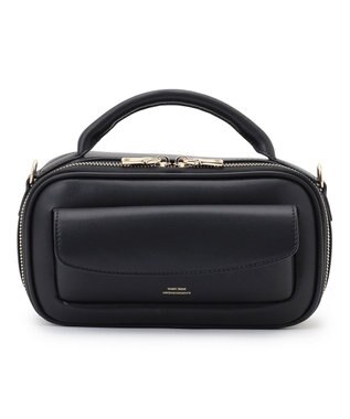 23区 【先行予約】フラップポケット2WAY ショルダーバッグ ブラック系