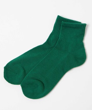 WEGO カラーパイルソックス（U） グリーン