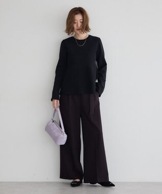 YECCA VECCA ビスチェデザインニット Black