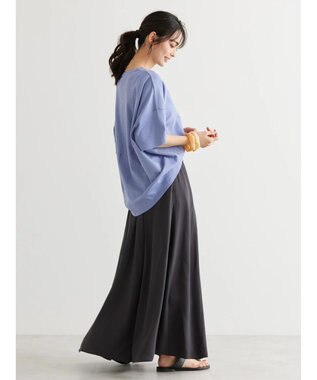 AMERICAN HOLIC ＵＶカット　コクーン半袖カットプルオーバー Charcoal Gray