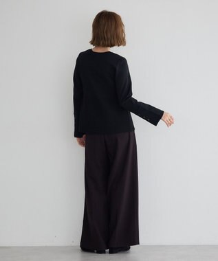 YECCA VECCA ビスチェデザインニット Black