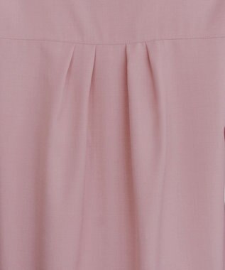 Tiaclasse フロントタックシャツチュニック ピンク