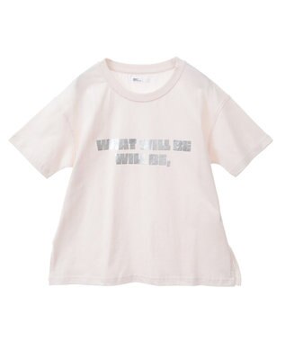 CRAFT STANDARD BOUTIQUE メタリックロゴプリントＴＥＥ Ivory