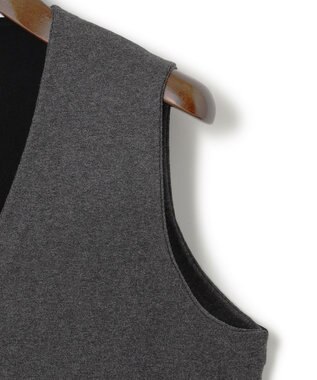 J.PRESS MEN 【ストレッチ性 / イージーケア】【FLEX YARN】ハイゲージニットベスト グレー系7
