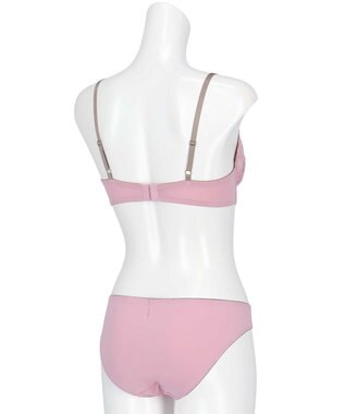 AMPHI ブラジャー ショーツセット まる胸メイク 推し活・推し事応援 Aカップあり 【ブラショーツセット】 上下セット ブラ BBJ201 アンフィ／ワコール シェルピンク