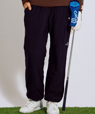 PW CIRCULUS 【撥水加工 / ストレッチ】【MEN】ワイド中綿カーゴパンツ ゴルフ