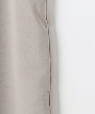 ANY L 【洗濯機可/セットアップ可/UVケア/速乾/イージーケア】サラサラテックリネンキャミソールワンピース グレージュ