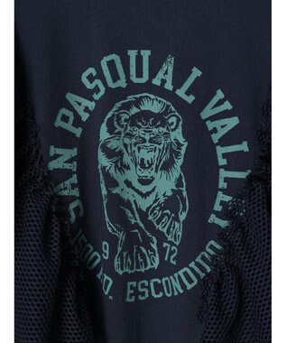 Green Parks ・ＳＵＧＡＲ　ＳＰＯＯＮ　ＬＩＯＮｐｔラッフルＴＥＥ Navy