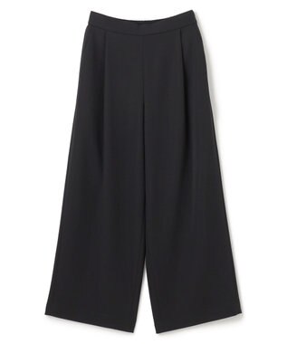 UNFILO サマーセットアップ ワイドパンツ ブラック