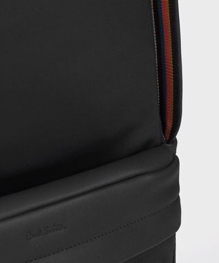 Paul Smith ナイロンブライトストライプトリム SS25 リュック ブラック