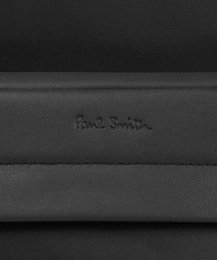Paul Smith ナイロンブライトストライプトリム SS25 リュック ブラック