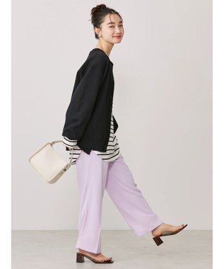 AMERICAN HOLIC エコカルットクルーネックカーディガン Black