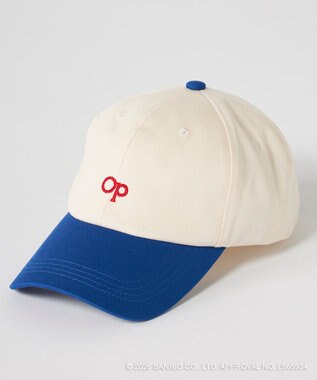 OP／FILA 【Ocean Pacific×ハローキティ】ワンポイントキャップ ホワイト