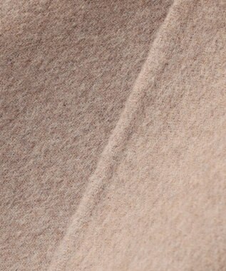 BEIGE， BOW / ウールリバー コクーンチェスターコート Top Taupe
