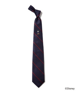 J.PRESS MEN 【DISNEY COLLECTION】シルクレップレジメンタル ネクタイ / ミッキーマウス