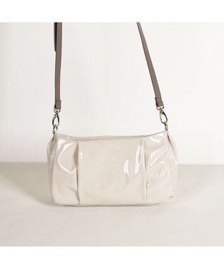 LA BAGAGERIE プリュイ タックショルダー アイボリー