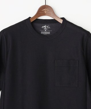 JOSEPH ABBOUD MOUNTAIN 【オーガニックコットン/MADE IN JAPAN】アウトドア Tシャツ ネイビー系