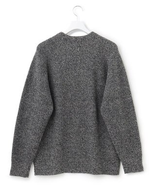 J.PRESS YORK STREET 【UNISEX】畦クループルオーバー ニット グレー系7
