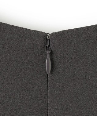 BEIGE， CINDY / サイドタックドレス C.Gray×White