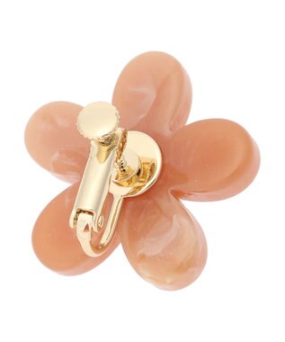 Green Parks ・ＨＡＬＦ　ＴＩＭＥ　フラワーイヤリング Pink