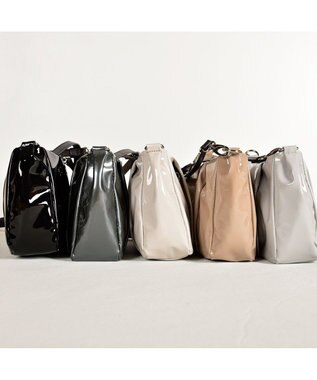 LA BAGAGERIE プリュイ タックショルダー ブラック