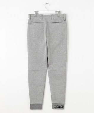 23区GOLF 【MEN】【ストレッチ】ボンディング ジャージー ライトグレー系