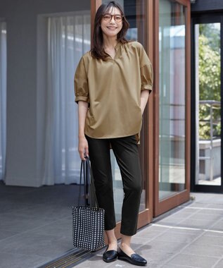 Tiaclasse 【新色追加・シーズンレス・日本製】エアシルキーパンツ ブラック