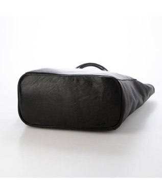 UNBILLION ペルケ perche / ガーメントレザー・サスティナブルサークルトート ブラック