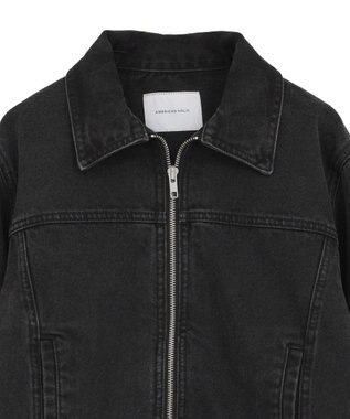 AMERICAN HOLIC WZIPデニムジャケット Black